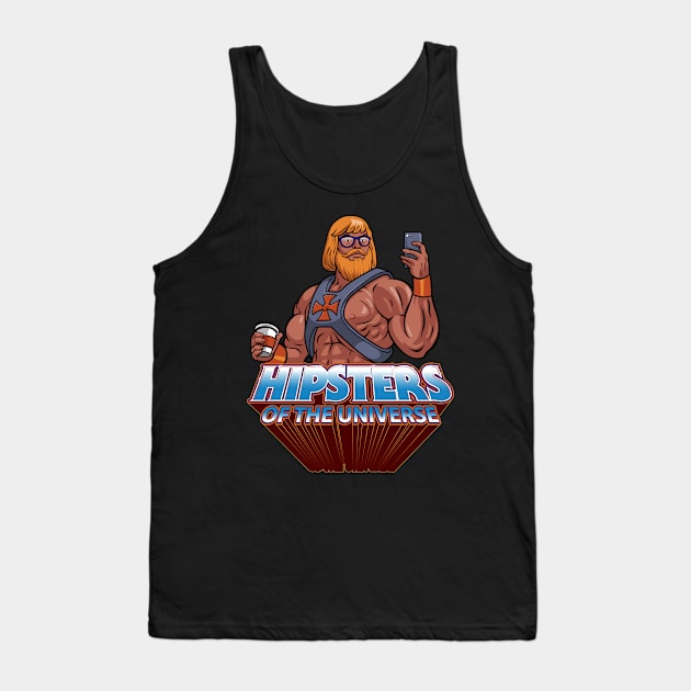 Hipsters Of The Universe Tank Top by mashuptees